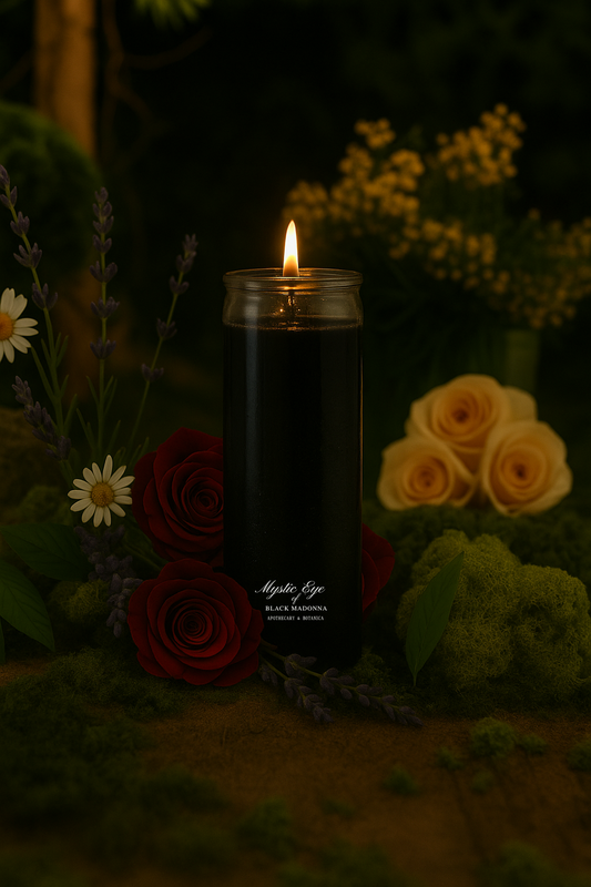 Black 7 Day Candle