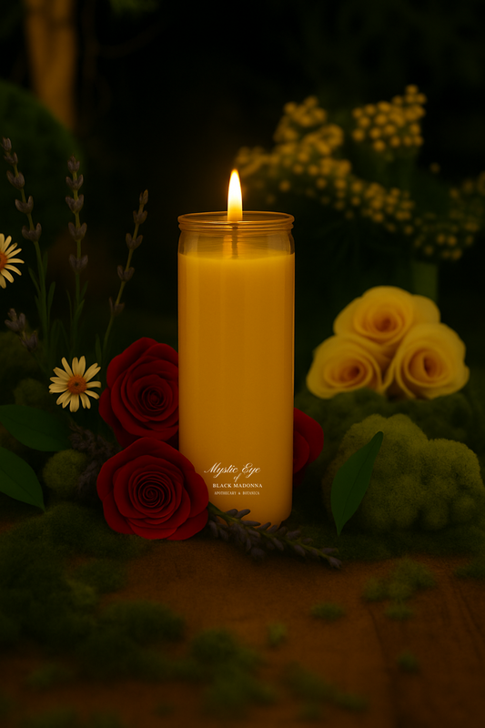 Yellow 7 Day Candle