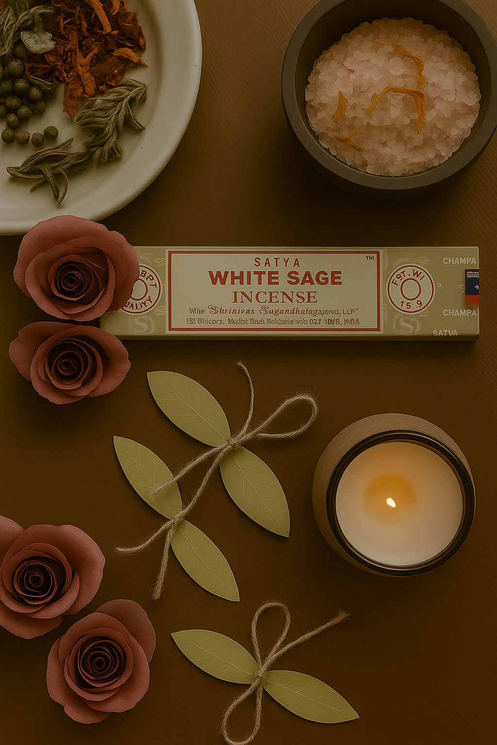 Satya White Sage Incense Sticks